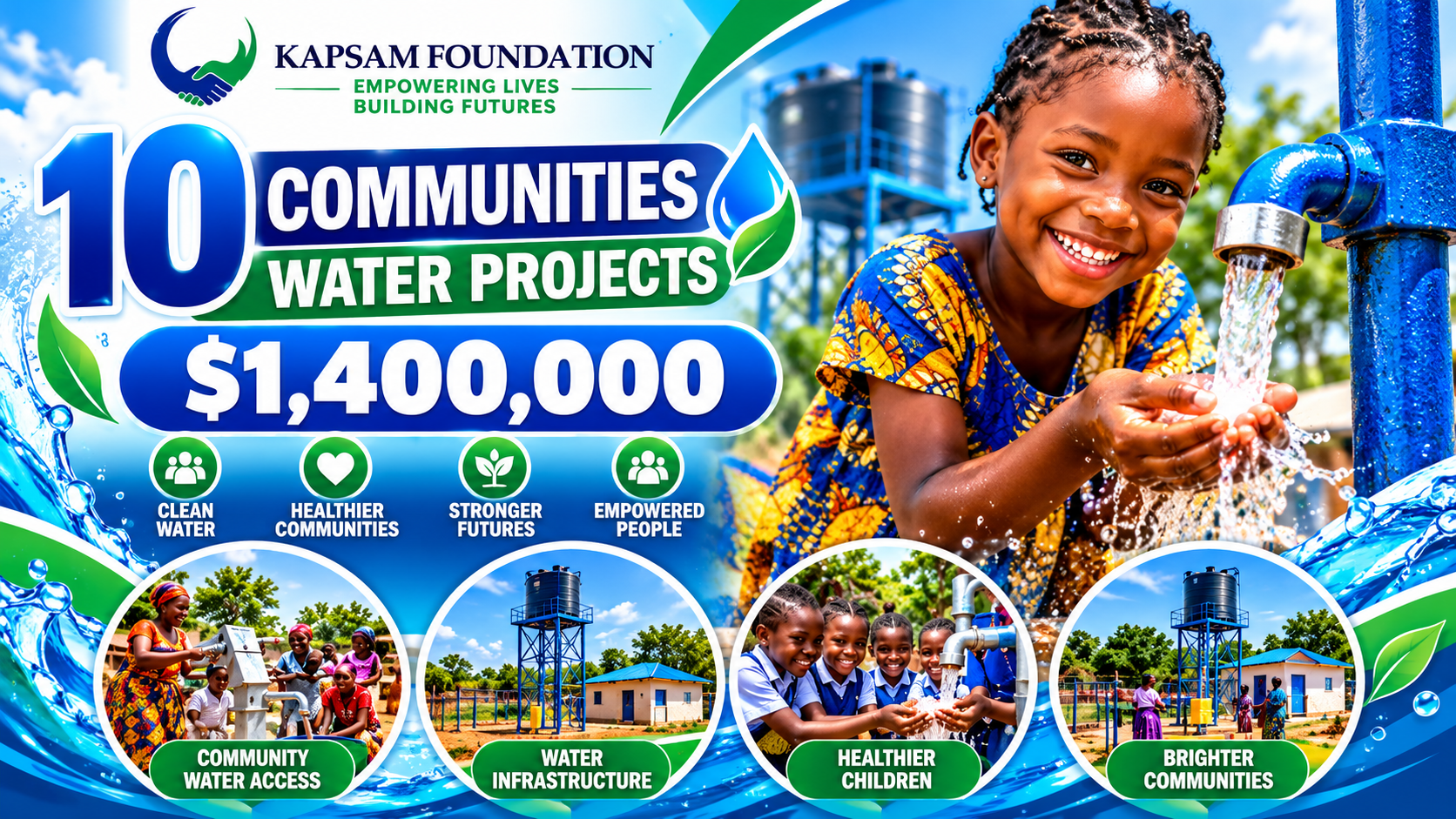 10 Communities Water Project